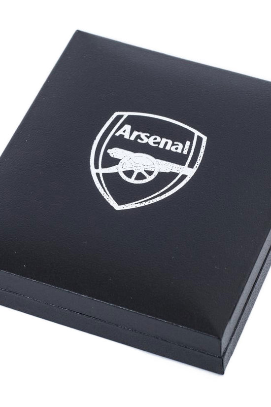 Arsenal FC 18ct Gold Plated on Silver Cannon Pendant & Chain