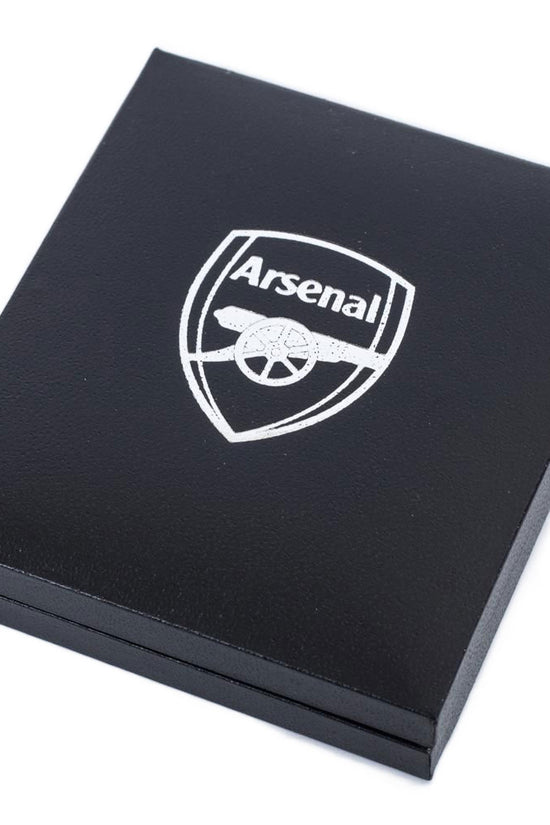 Arsenal FC 18ct Gold Plated on Silver Crest Pendant & Chain