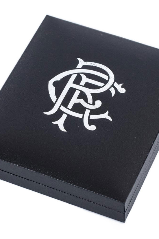 Rangers FC 18ct Gold Plated on Silver Pendant & Chain
