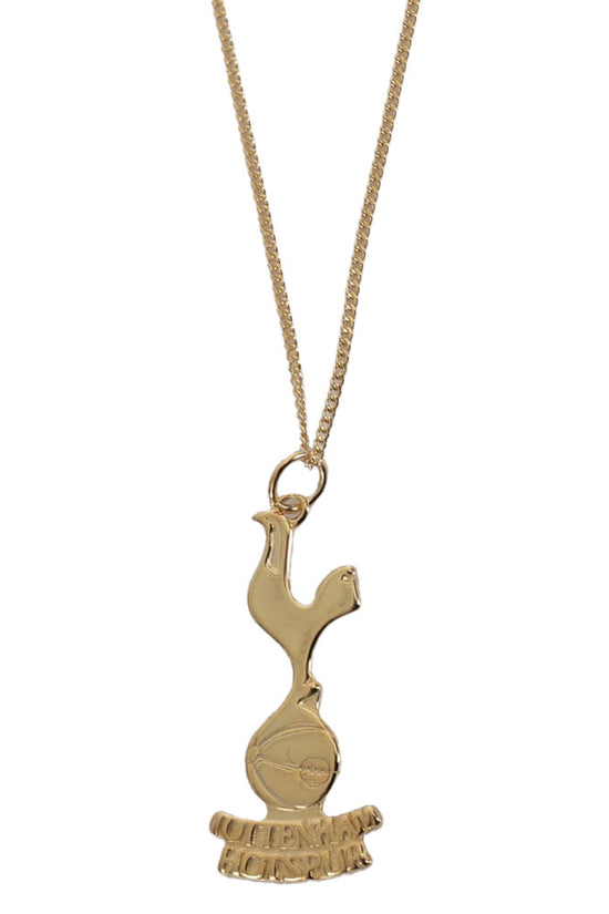 Tottenham Hotspur FC 18ct Gold Plated on Silver Pendant & Chain