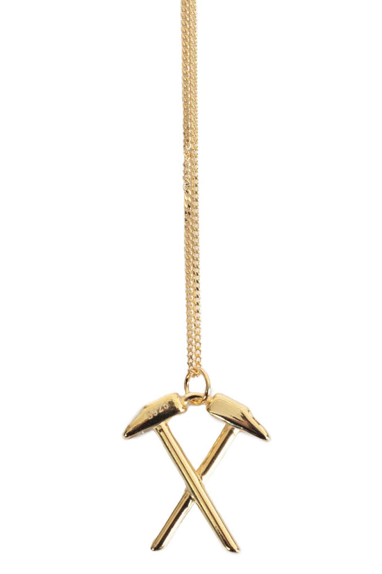 West Ham United FC 18ct Gold Plated on Silver Pendant & Chain