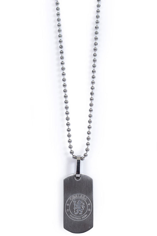 Chelsea FC Matt Finish Dog Tag Chain 1