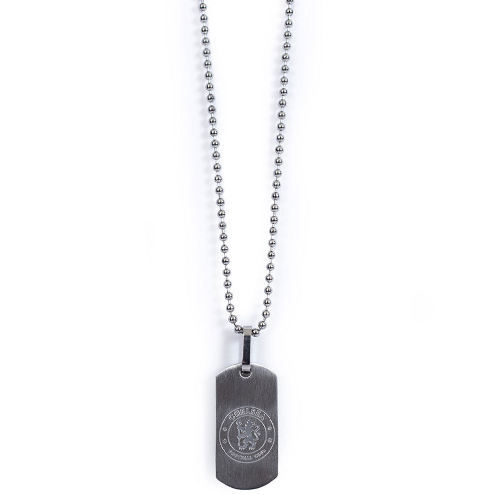 Chelsea FC Matt Finish Dog Tag Chain 1