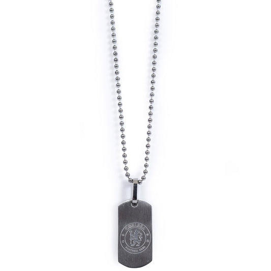 Chelsea FC Matt Finish Dog Tag Chain 1