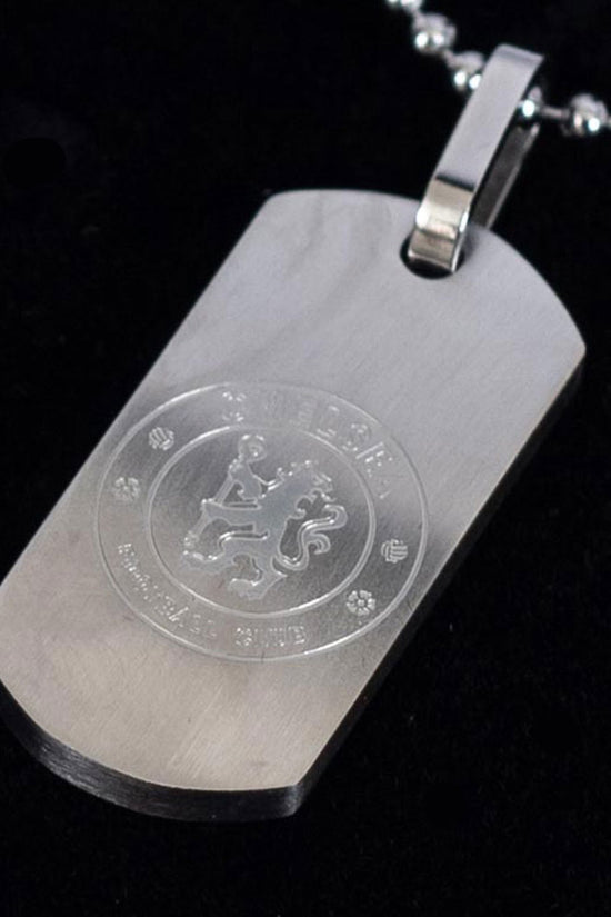 Chelsea FC Matt Finish Dog Tag Chain 2
