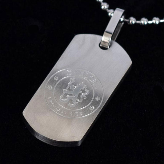 Chelsea FC Matt Finish Dog Tag Chain 2