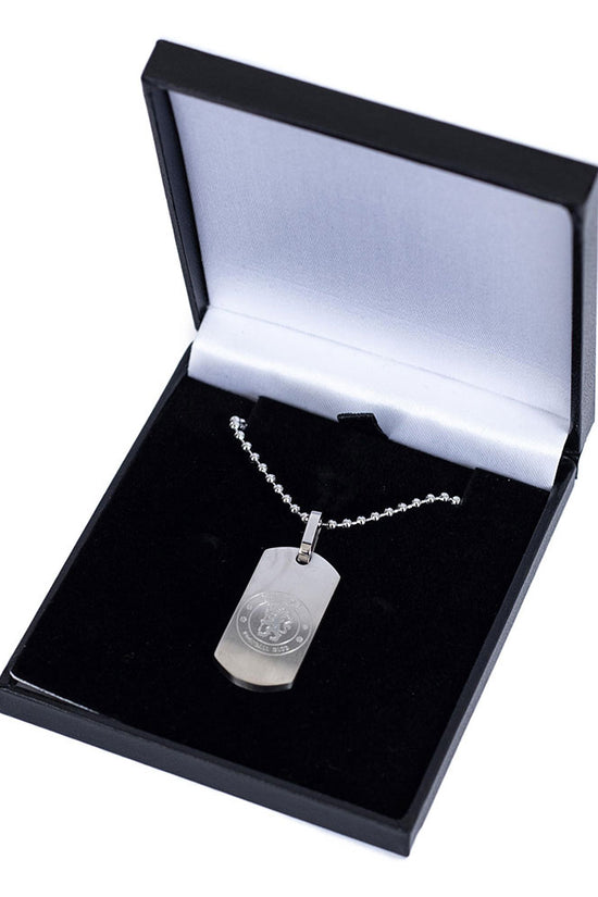 Chelsea FC Matt Finish Dog Tag Chain 3