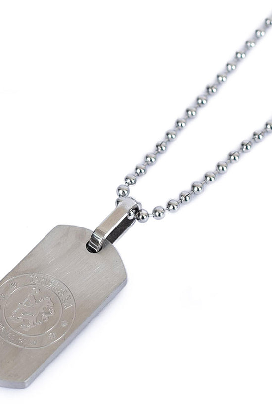 Chelsea FC Matt Finish Dog Tag Chain