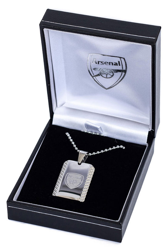 Arsenal FC Patterned Dog Tag Chain 3