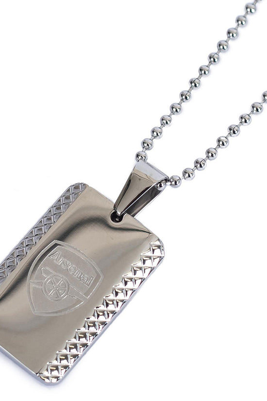 Arsenal FC Patterned Dog Tag Chain