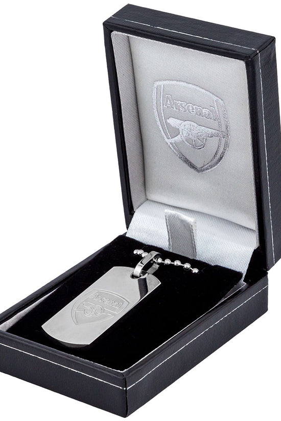 Arsenal FC Slim Dog Tag & Chain