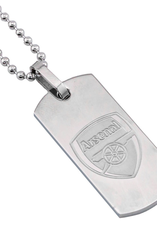 Arsenal FC Slim Dog Tag Chain