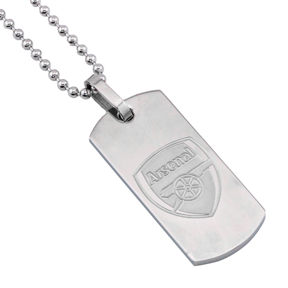 Arsenal FC Slim Dog Tag Chain