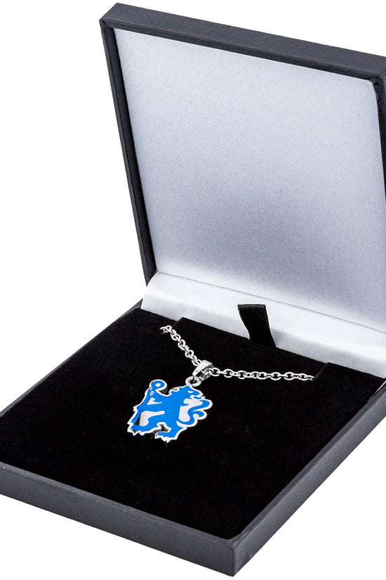 Chelsea FC Colour Lion Pendant & Chain