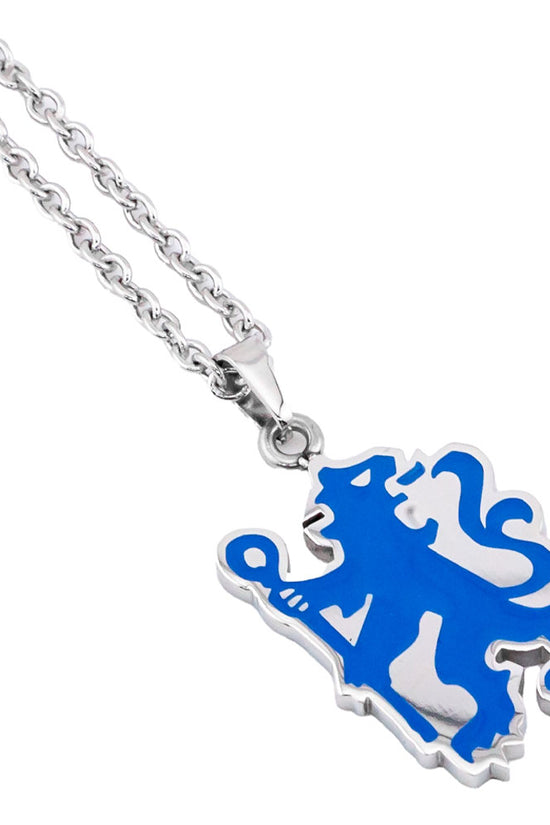 Chelsea FC Colour Lion Pendant & Chain