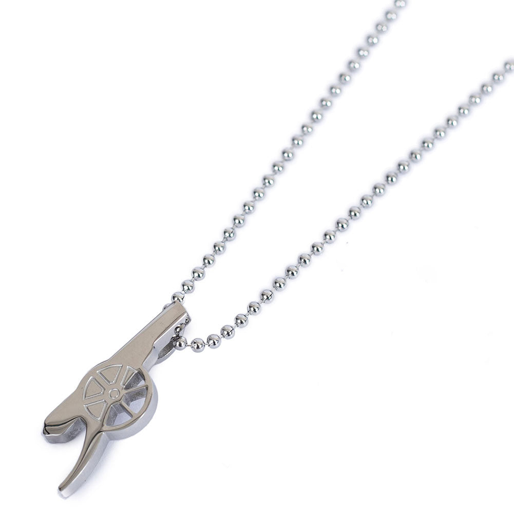 Arsenal FC Stainless Steel Cannon Pendant Chain