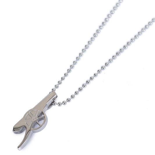 Arsenal FC Stainless Steel Cannon Pendant Chain