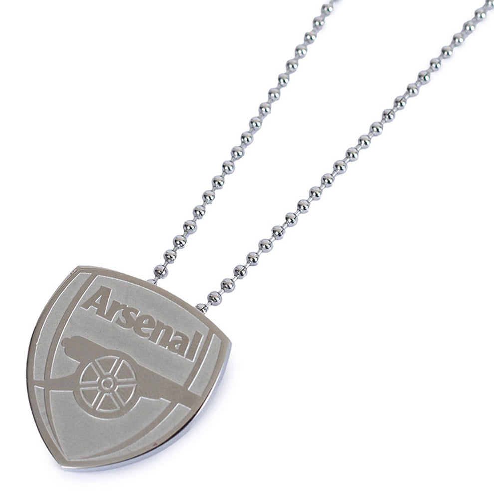 Arsenal FC Stainless Steel Large Pendant & Chain – Cazna Sports