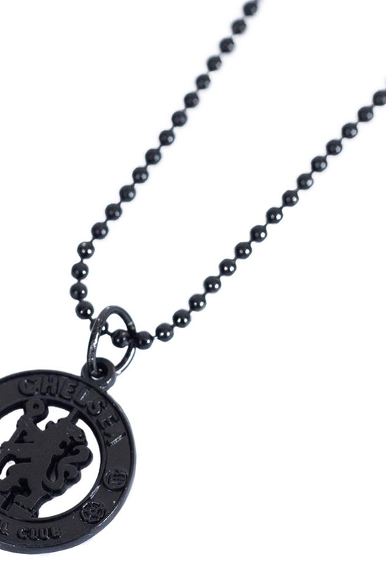 Chelsea FC Black Plated Pendant Chain