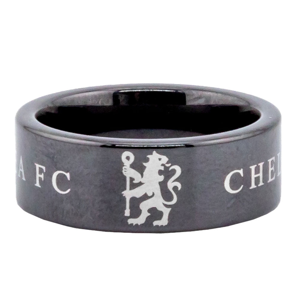 Chelsea FC Black Ceramic Ring Medium – Cazna Sports