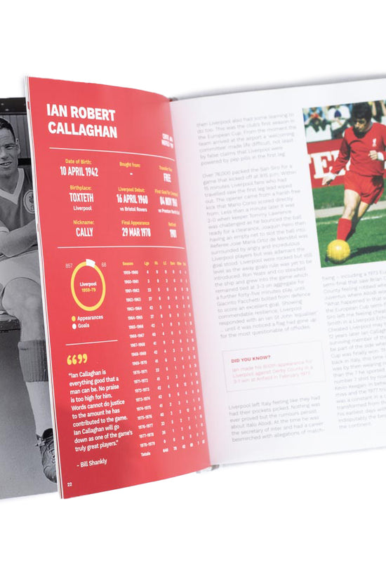 Liverpool Magnificent Number 7s Book
