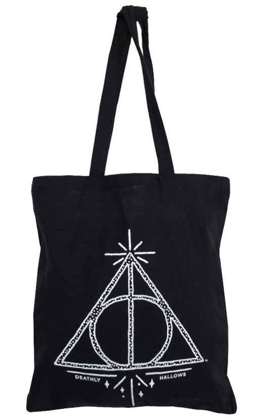 Harry Potter Deathly Hallows Canvas Tote Bag