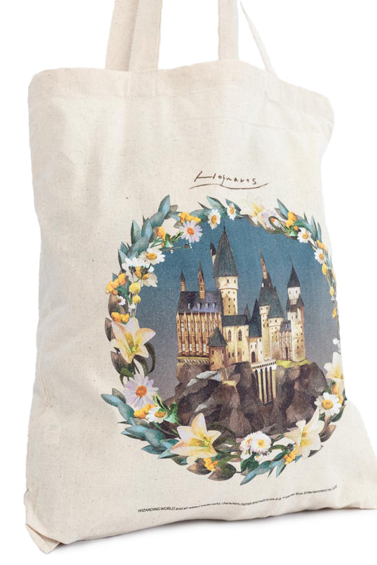 Harry Potter Hogwarts Castle Canvas Tote Bag