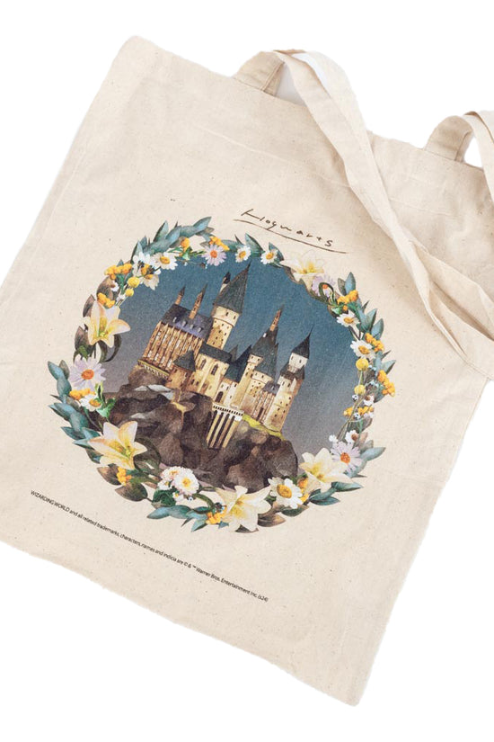 Harry Potter Hogwarts Castle Canvas Tote Bag