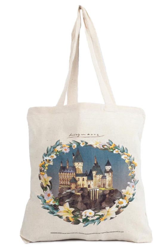 Harry Potter Hogwarts Castle Canvas Tote Bag