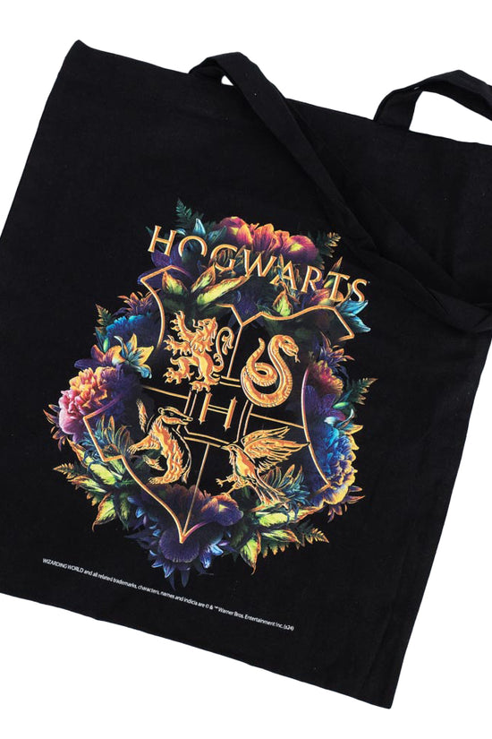 Harry Potter Hogwarts Crest Canvas Tote Bag