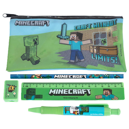 Minecraft Bumper Stationery Set 1