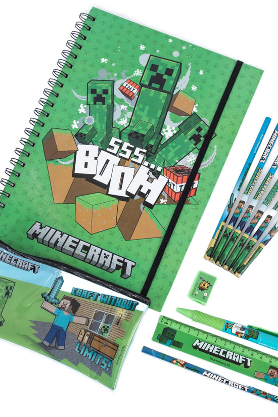Minecraft Bumper Stationery Set