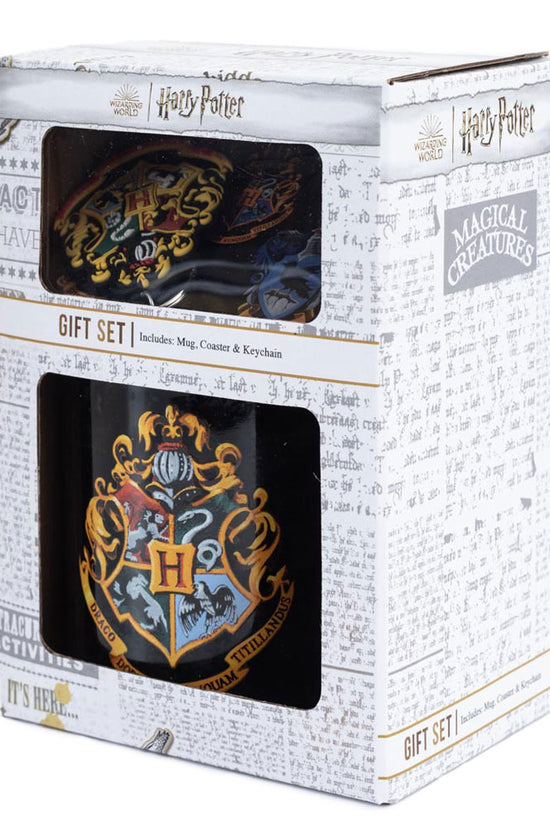 Harry Potter Colourful Crest Mug & Coaster Set