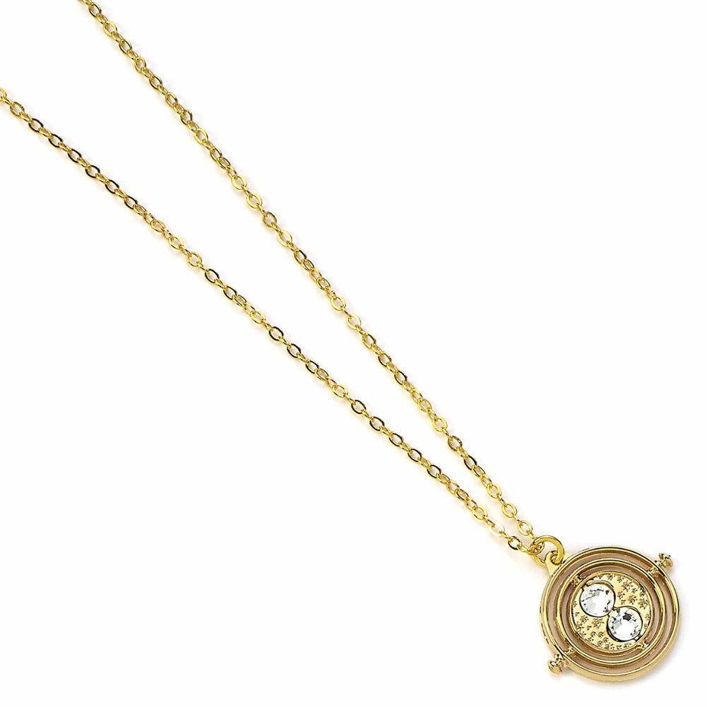 Harry Potter Gold Plated Fixed Time Turner Necklace 1