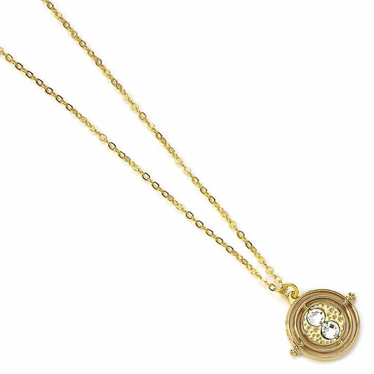 Harry Potter Gold Plated Fixed Time Turner Necklace 1