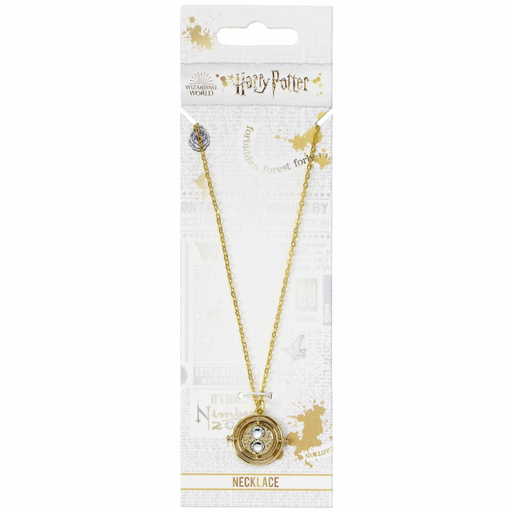 Harry Potter Gold Plated Fixed Time Turner Necklace 3