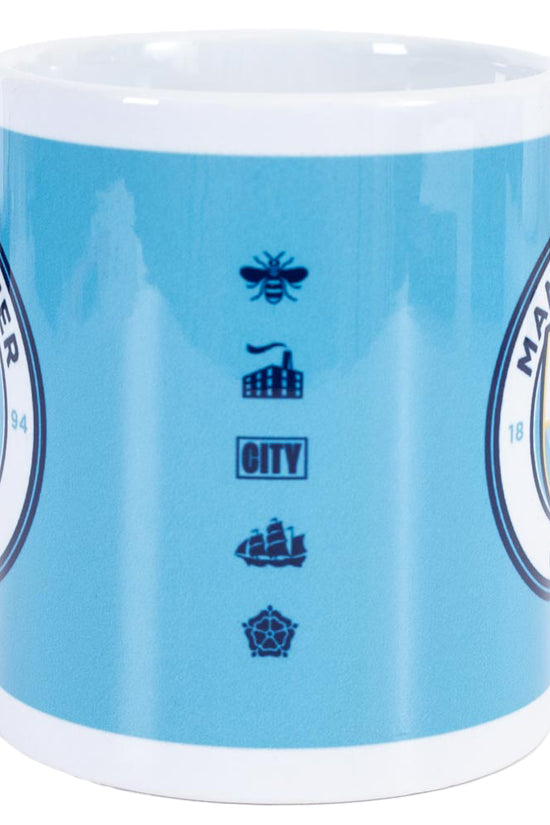 Manchester City FC Crest Mug