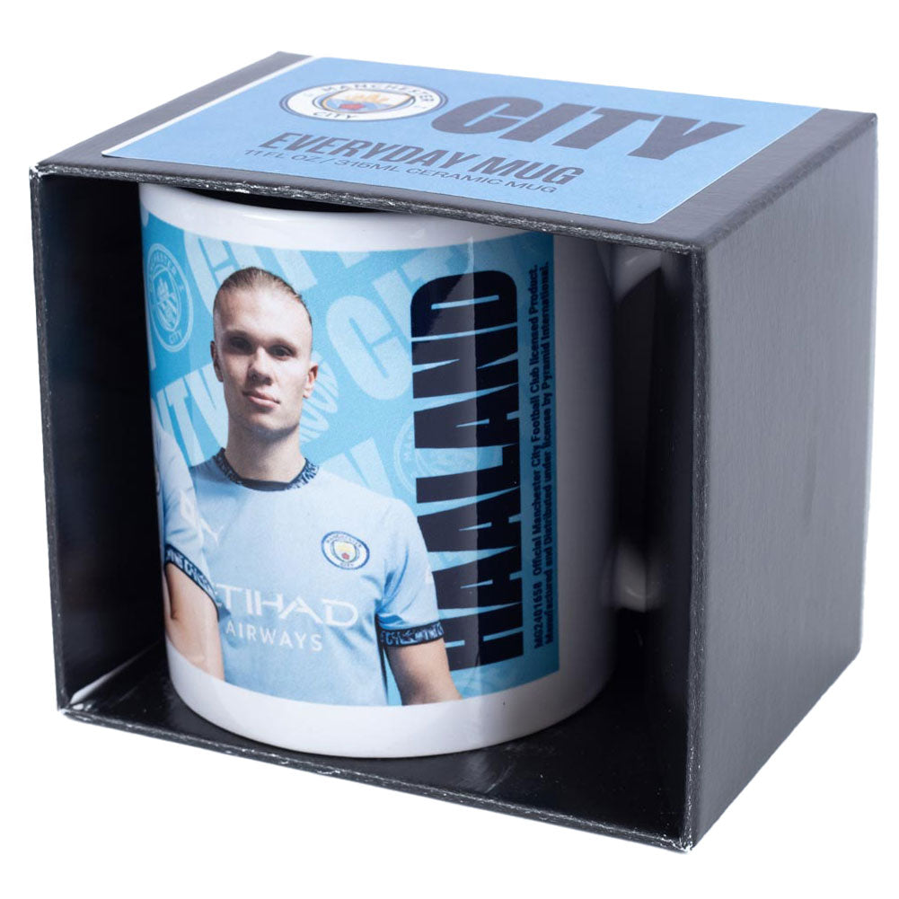 Manchester City FC Haaland Mug 3