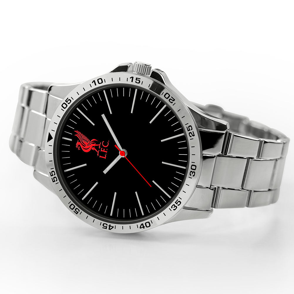 Liverpool FC Mens Silver Bracelet Watch 1