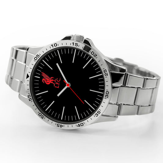 Liverpool FC Mens Silver Bracelet Watch 1