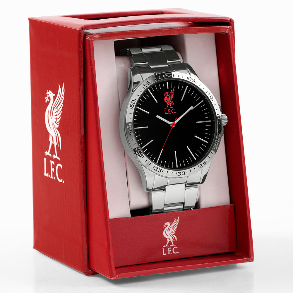 Liverpool FC Mens Silver Bracelet Watch 2