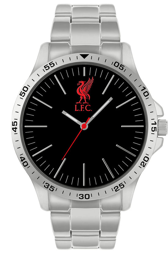Liverpool FC Mens Silver Bracelet Watch