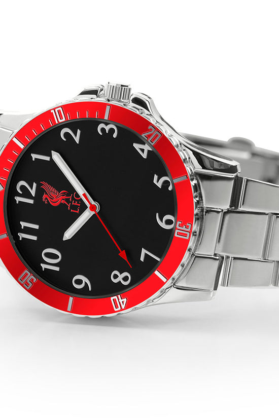 Liverpool FC Mens Red Silver Bracelet Watch 1
