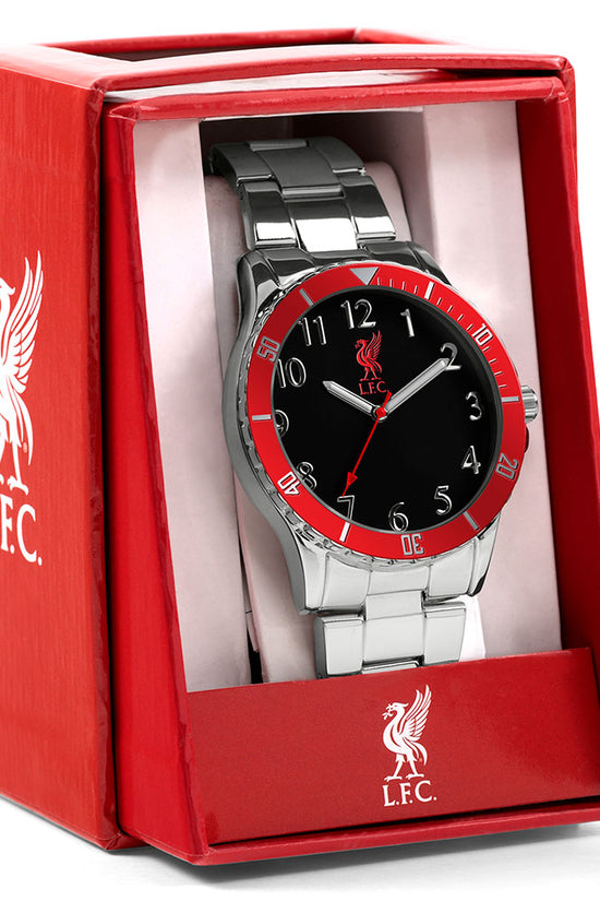 Liverpool FC Mens Red Silver Bracelet Watch 2