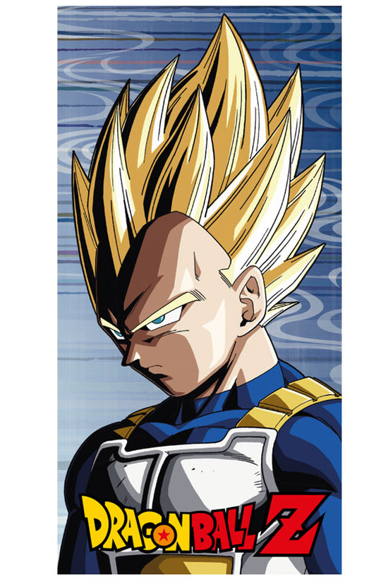 Dragon Ball Z Saiyan Vegeta Towel