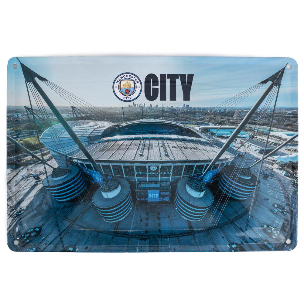 Manchester City FC 2pk Stadium Sign 3