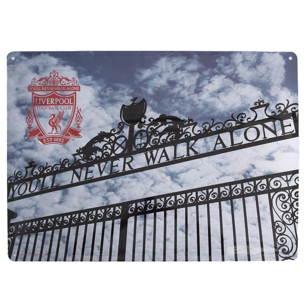Liverpool FC Shankly Gates Large Sign – Cazna Sports
