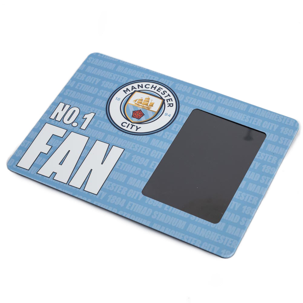 Manchester City FC No1 Fan Picture Frame Sign 1