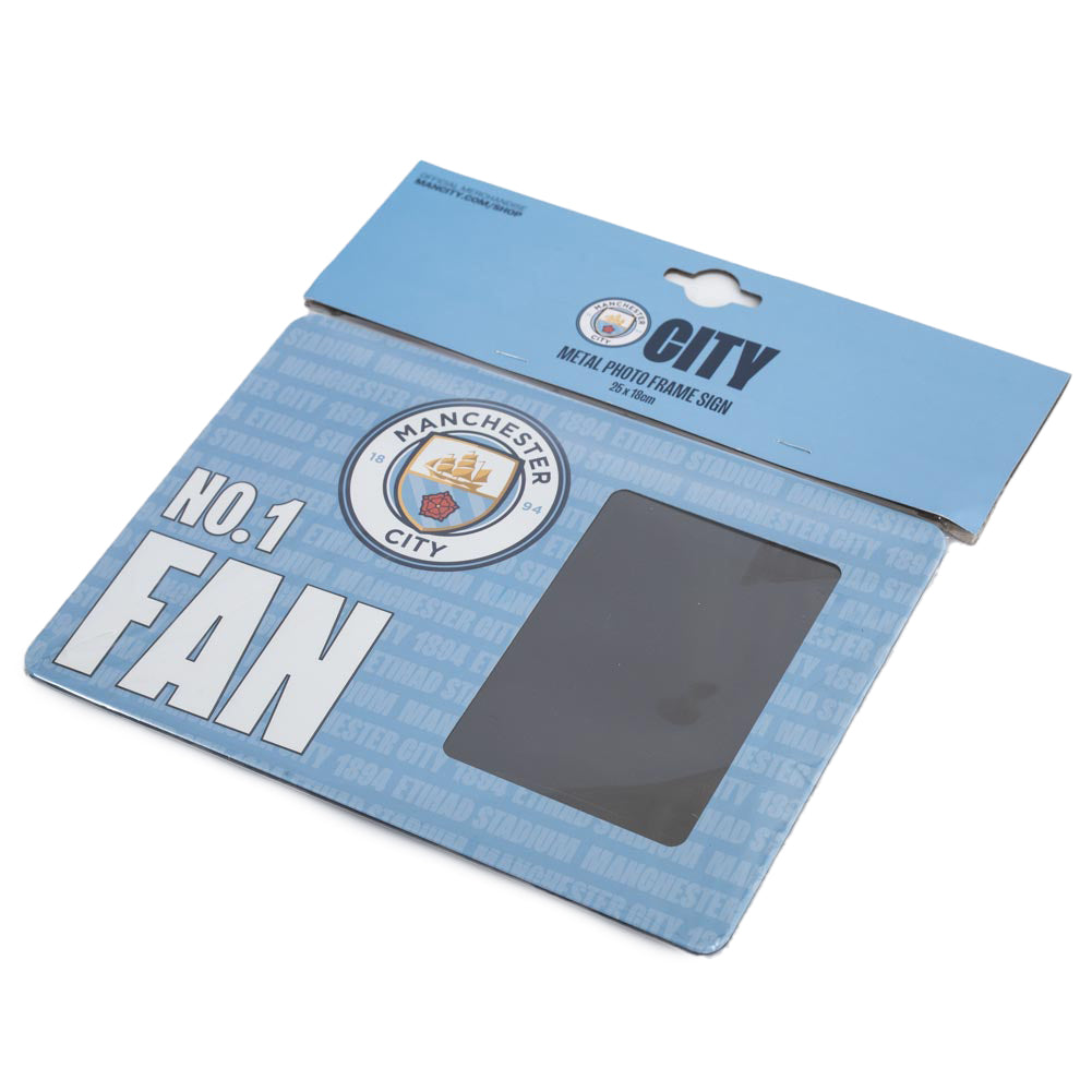 Manchester City FC No1 Fan Picture Frame Sign%20 4
