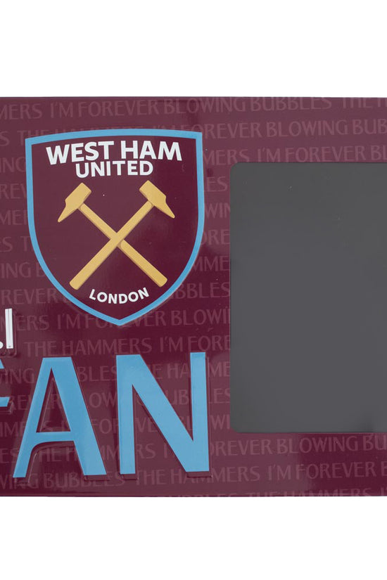 West Ham United FC No1 Fan Picture Frame Sign 2
